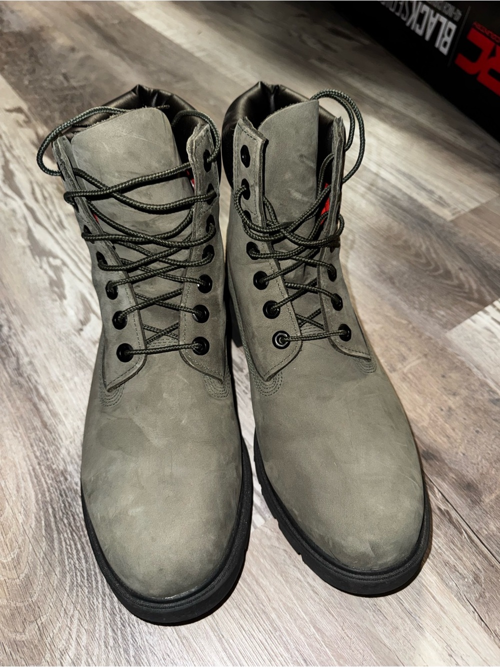 Timberland Men's Olive Green Boots
